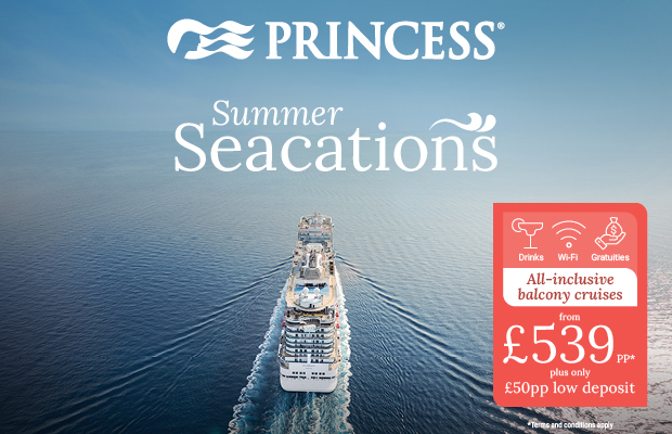 All Inclusive Princess Seacation’s from Southampton on Sale 24 March