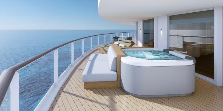 Enjoy your own private Whirlpool in Haven H2, H3 and H4 Grades